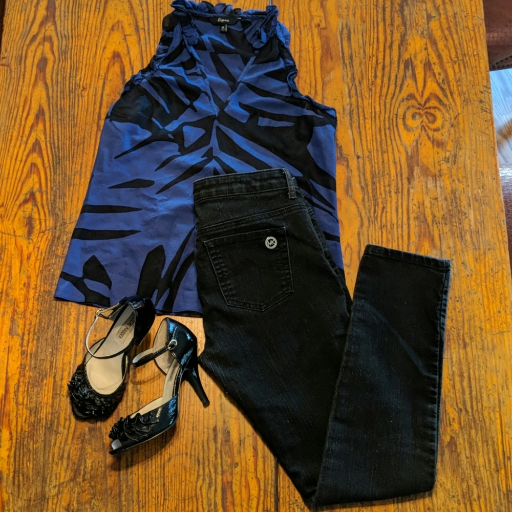 Michael Kors Black Skinny Jeans